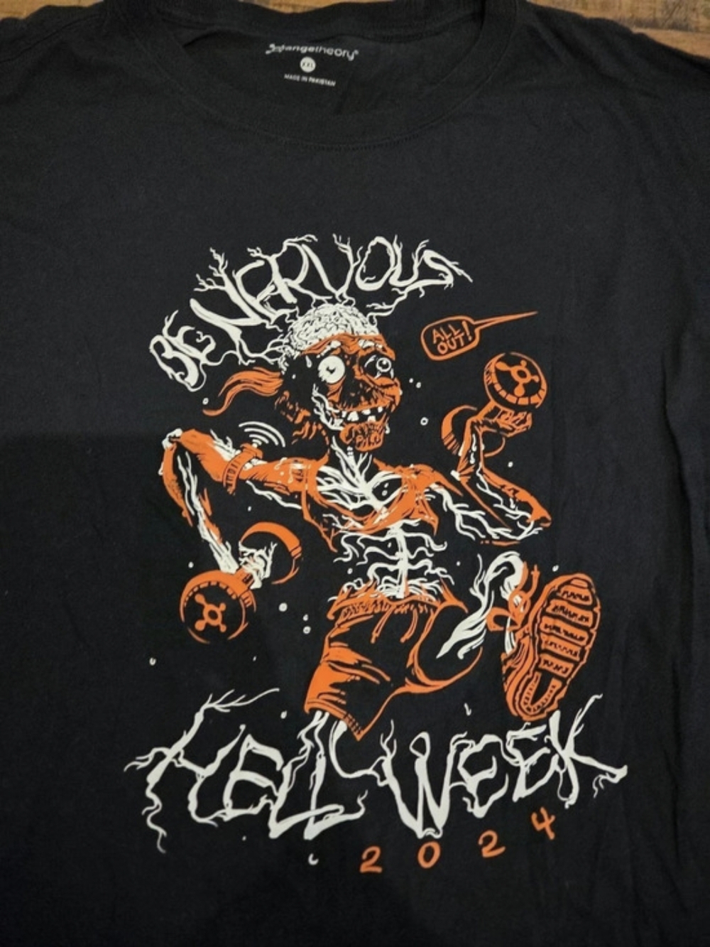 Orangetheory Fitness Hell Week 2024 T-Shirt Black & Orange